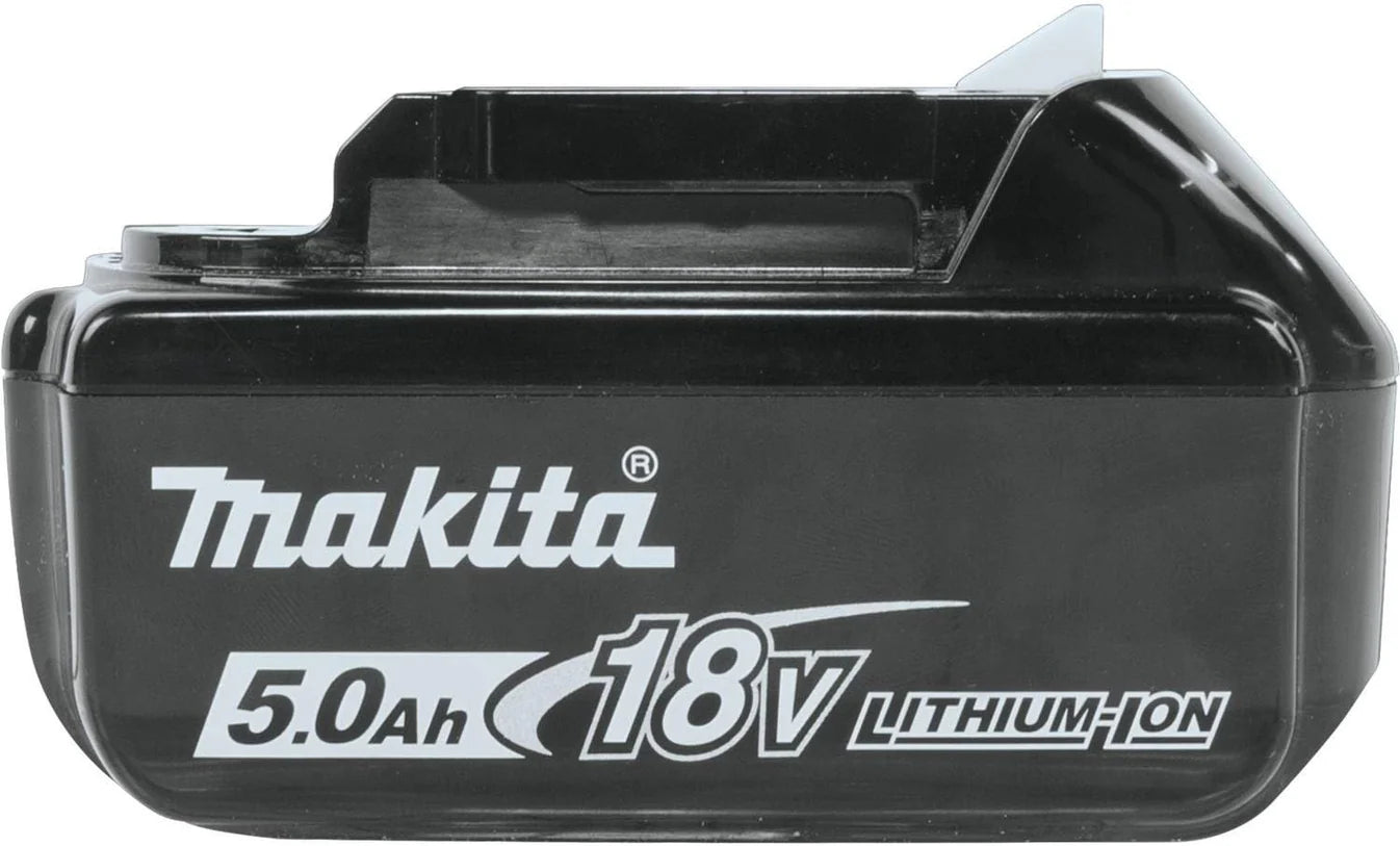 Makita 18V LXT Battery & Charger Pack – 2 x 5.0Ah BL1850 Batteries with DC18RC Charger and Type 2 Makpac Case
