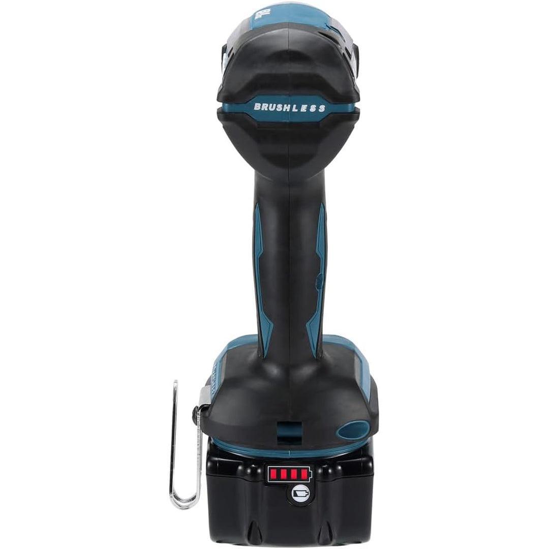 Makita DTD153RTJ 18V LXT Brushless Impact Driver Kit – Dual 5.0Ah Batteries, Rapid Charger & MAKPAC Case Included