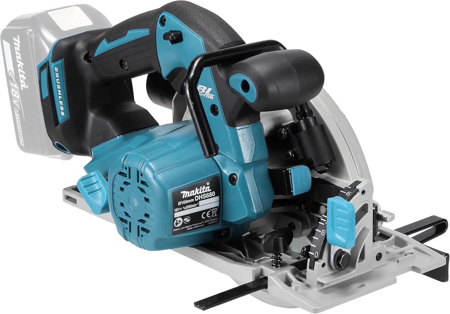 Makita DHS680Z 18V LXT Brushless Cordless Circular Saw 165mm – Batteries & Charger Not Included