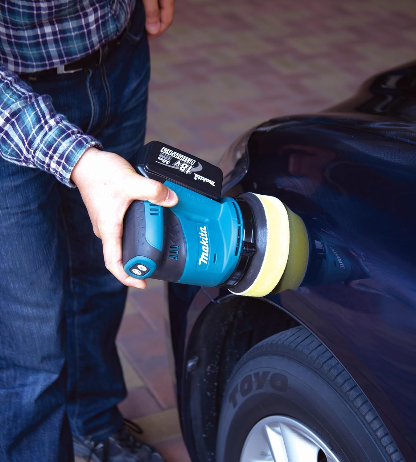 Makita DBO180Z 18V LXT Random Orbital Sander – Battery & Charger Not Included