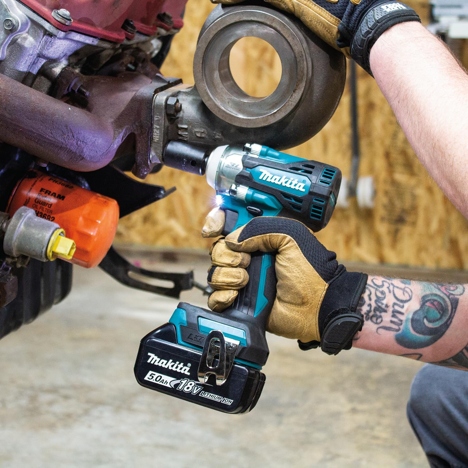 Makita DTW300Z 18V Brushless Cordless Impact Wrench – Tool Only, No Batteries or Charger