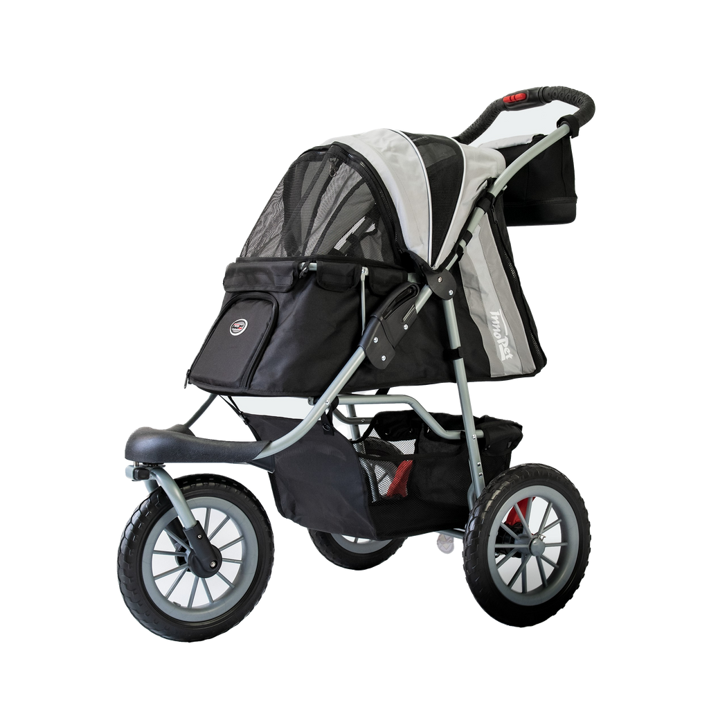 Innopet Comfort EFA ECO Dog Stroller v2.0 - Silver & Black