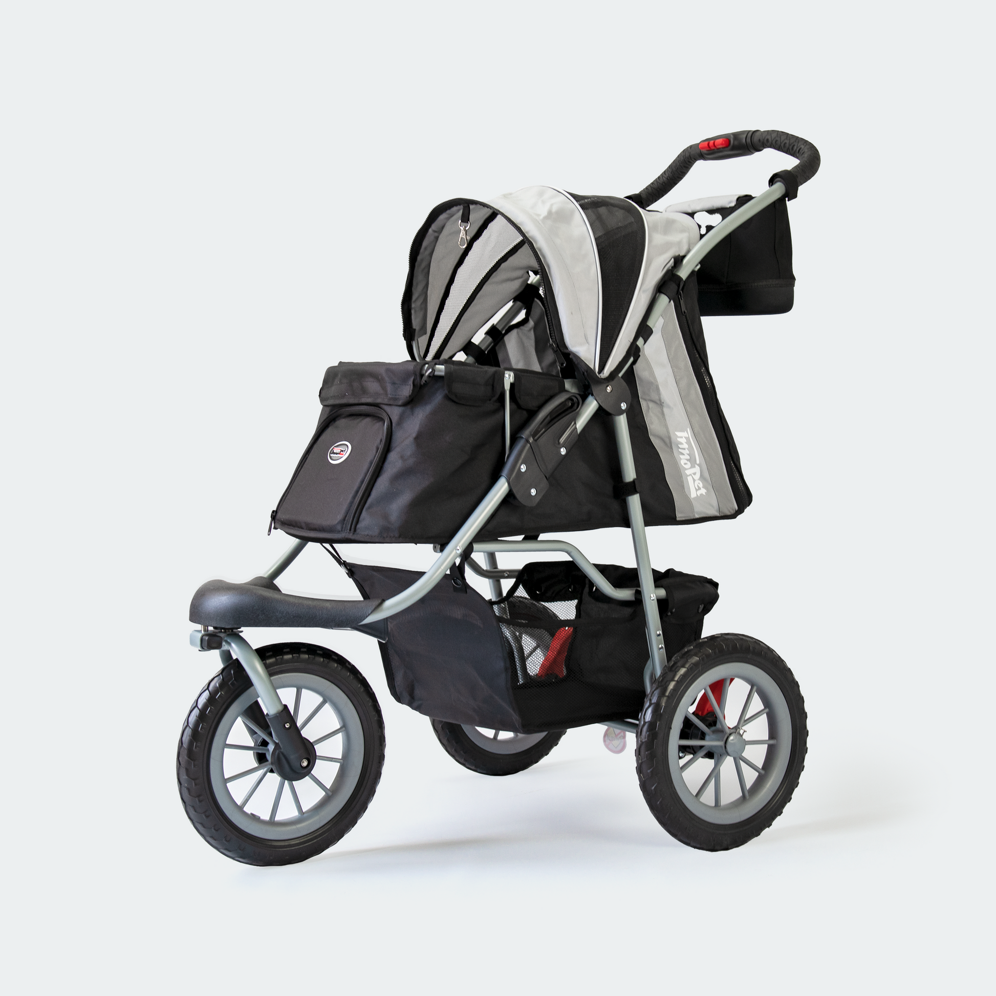 Innopet Comfort EFA ECO Dog Stroller v2.0 - Silver & Black