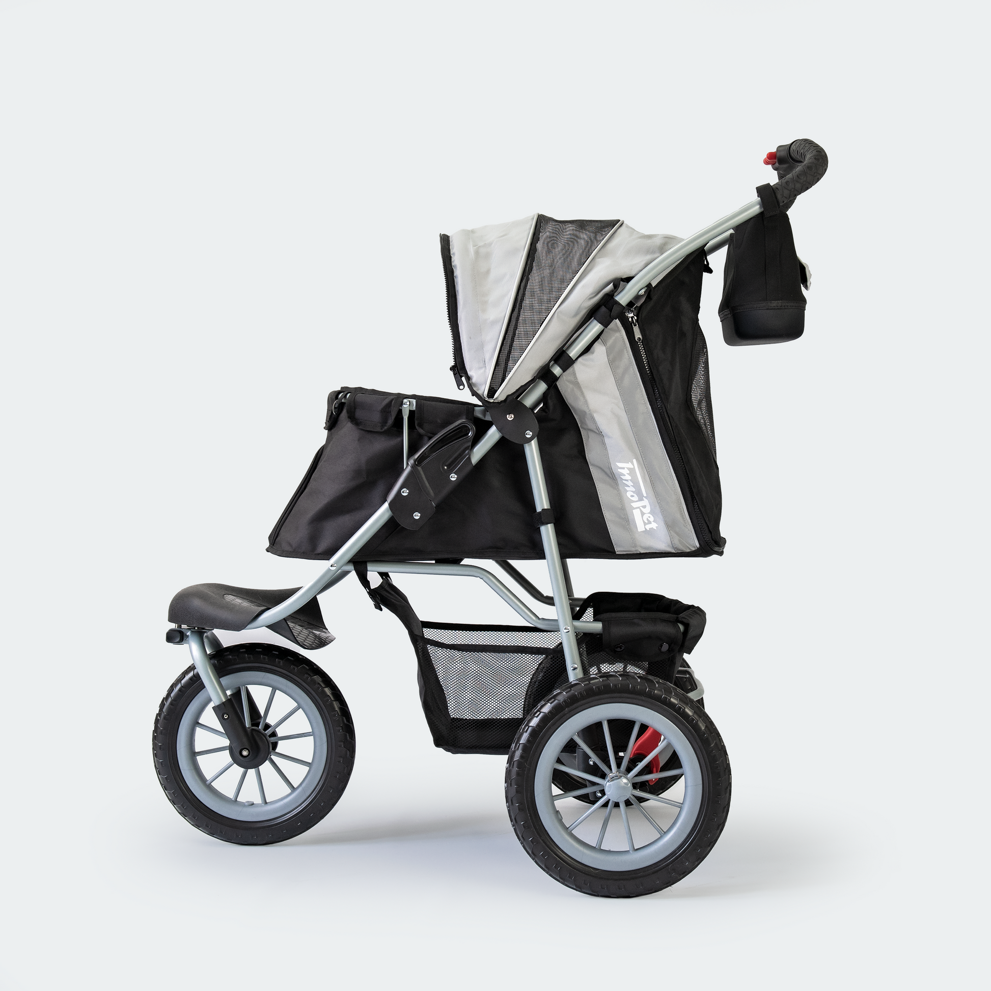 Innopet Comfort EFA ECO Dog Stroller v2.0 - Silver & Black