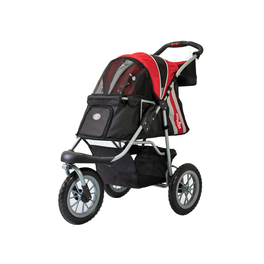 Innopet Comfort EFA ECO Dog Stroller v2.0  - Red & Black