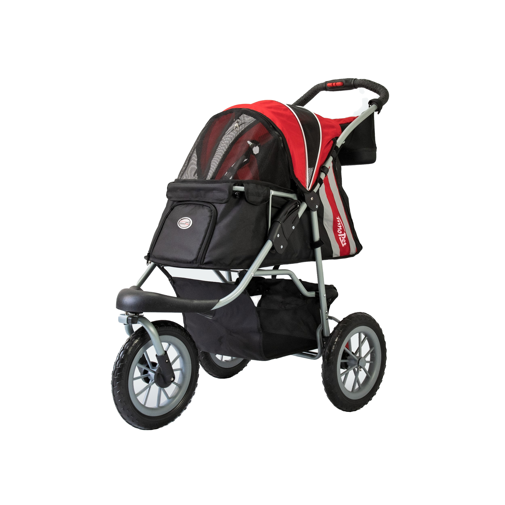 Innopet Comfort EFA ECO Dog Stroller v2.0  - Red & Black