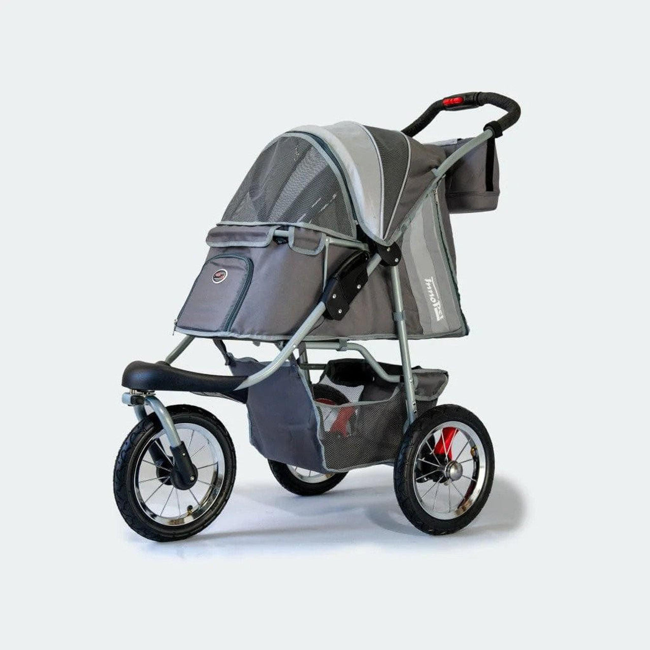 Innopet Comfort Air ECO v2.0 Dog Stroller - Dark Grey & Light Grey