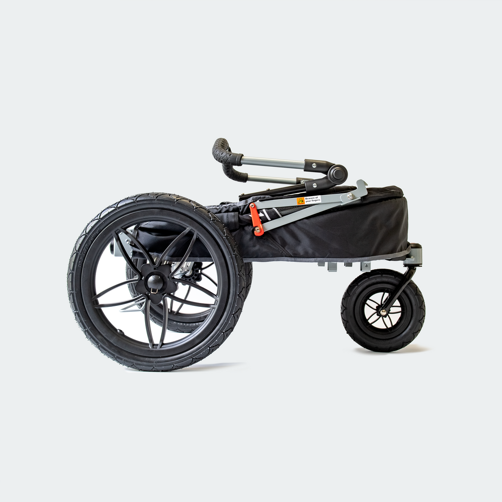 Innopet Sporty Black EVR Dog Stroller - Free Rain Cover