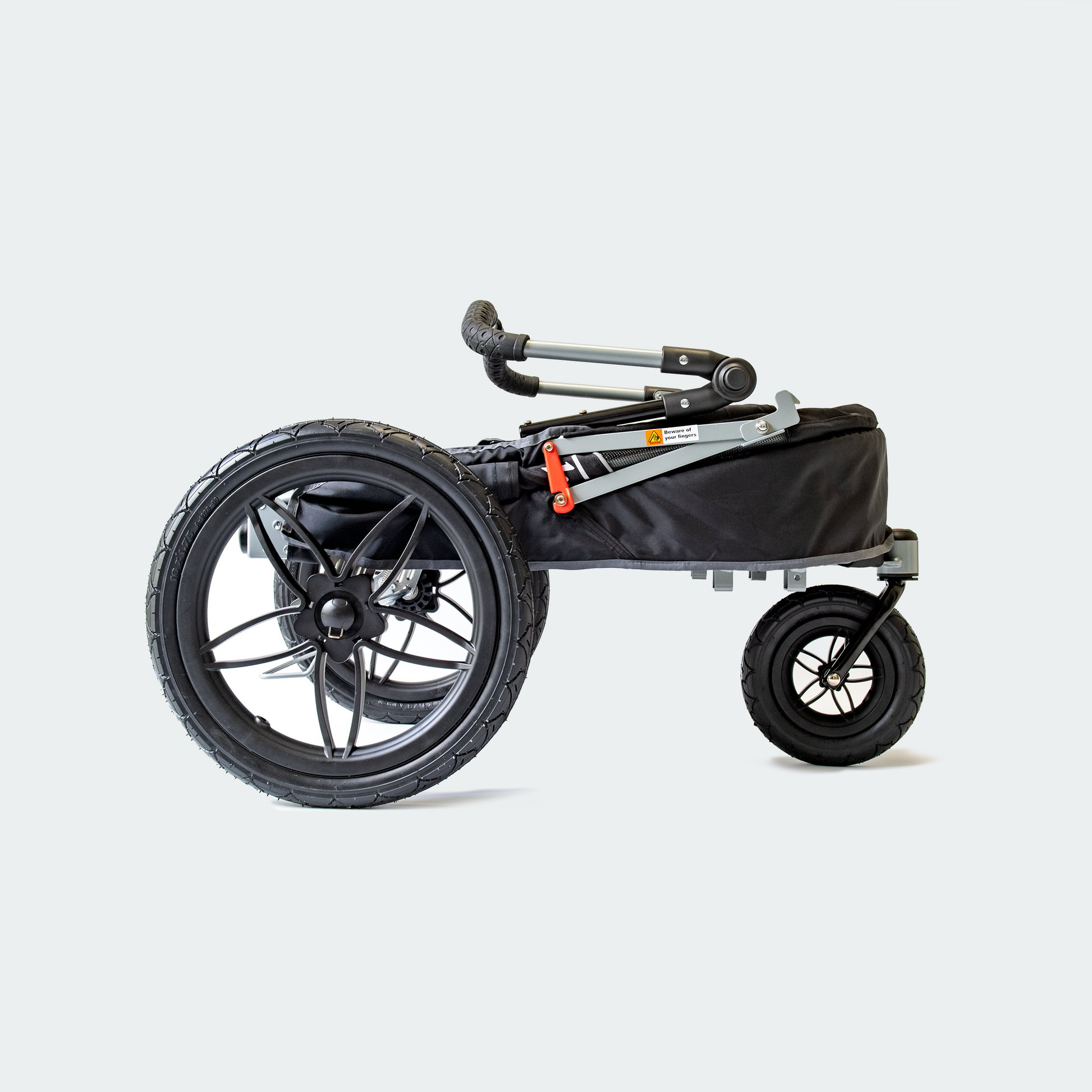 Innopet Sporty Black EVR Dog Stroller - Free Rain Cover
