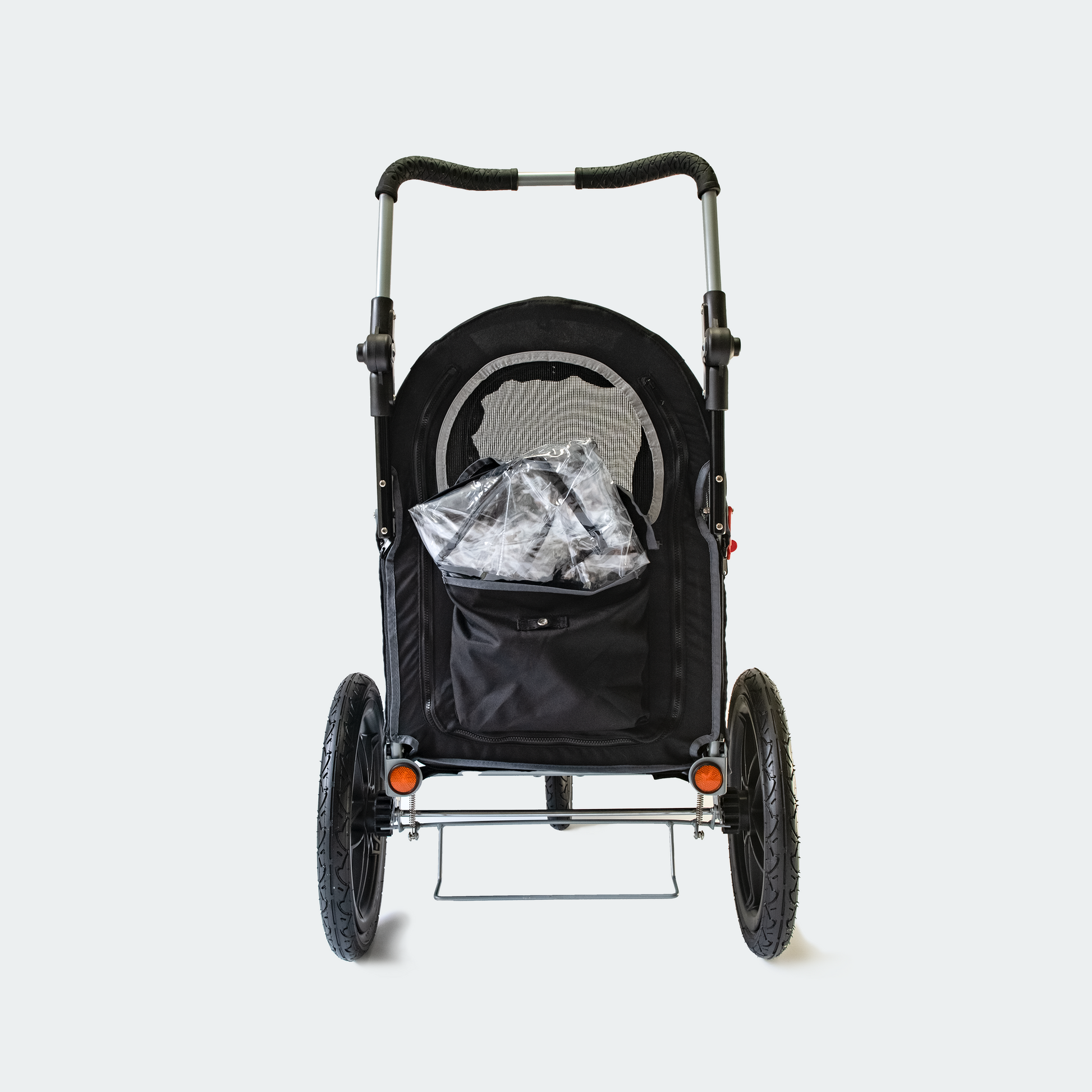Innopet Sporty Black EVR Dog Stroller - Free Rain Cover