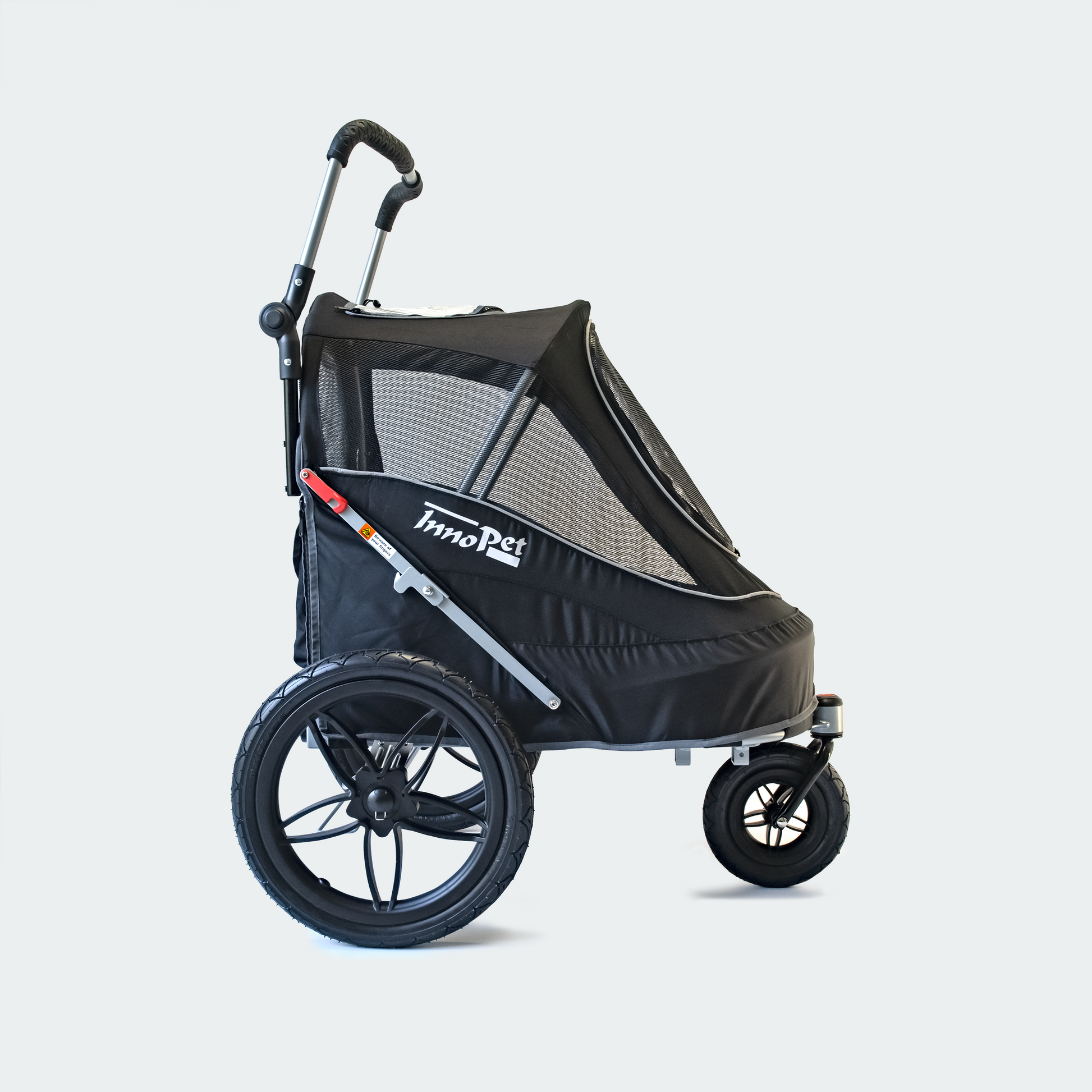 Innopet Sporty Black EVR Dog Stroller - Free Rain Cover