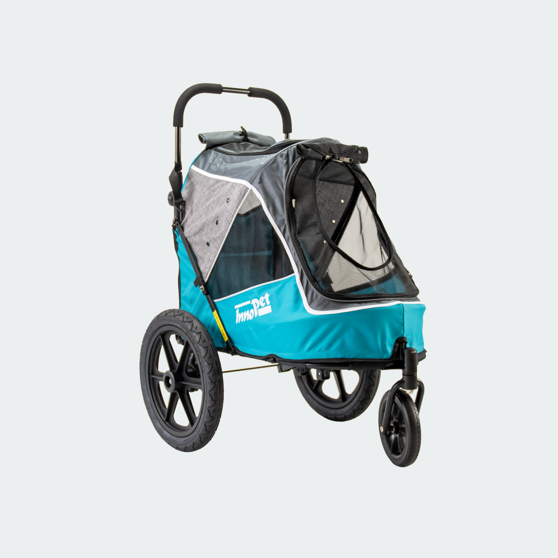 Innopet Sporty Evolution v2.0 Dog Stroller (and Bike Trailer!) - Free Rain Cover - Ocean Blue