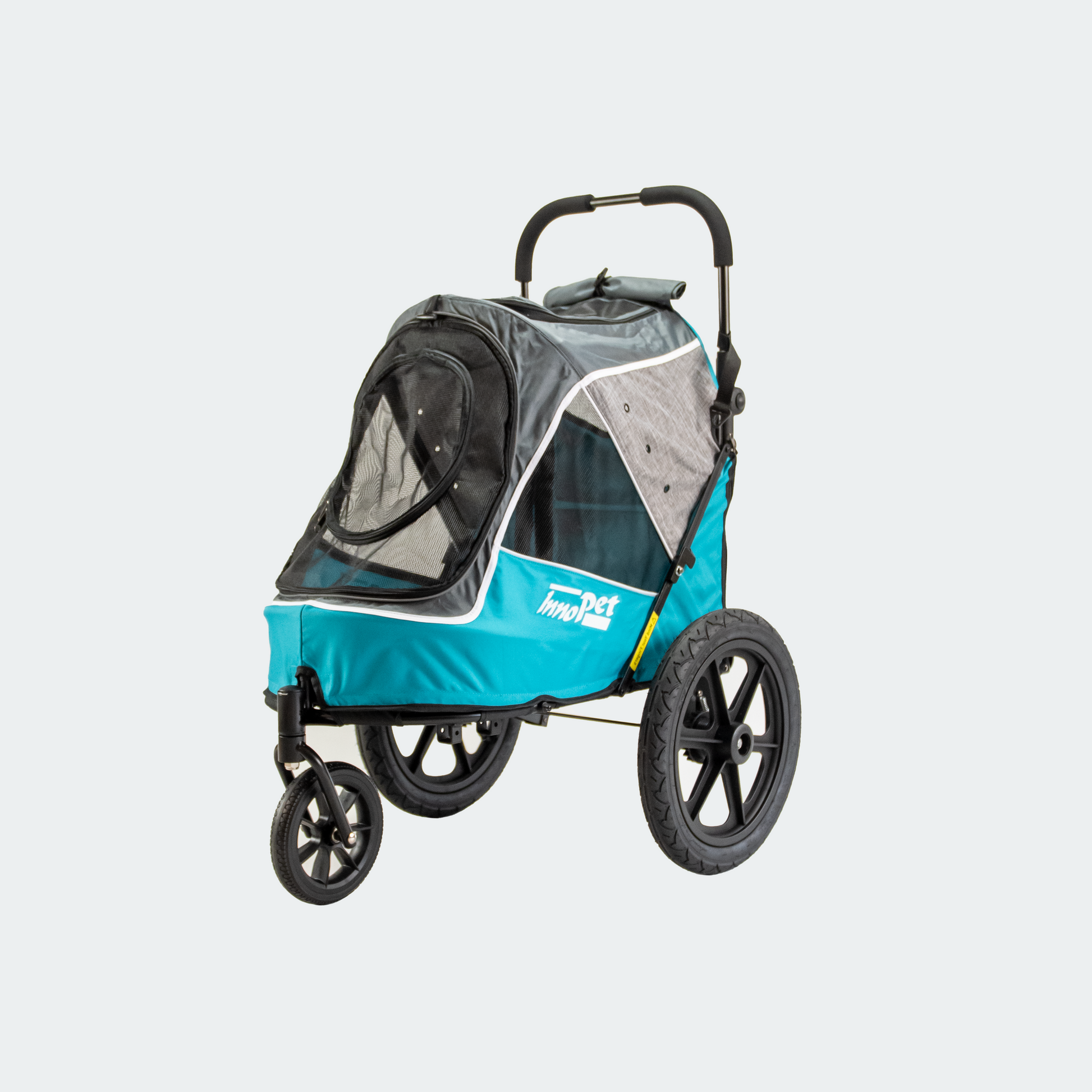 Innopet Sporty Evolution v2.0 Dog Stroller (and Bike Trailer!) - Free Rain Cover - Ocean Blue