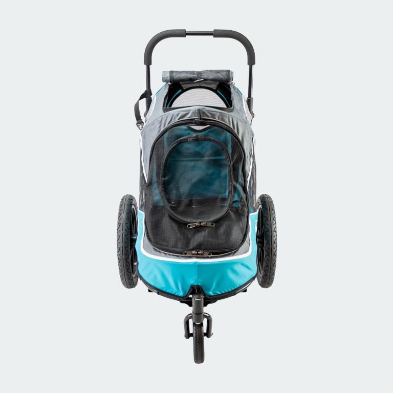 Innopet Sporty Evolution v2.0 Dog Stroller (and Bike Trailer!) - Free Rain Cover - Ocean Blue