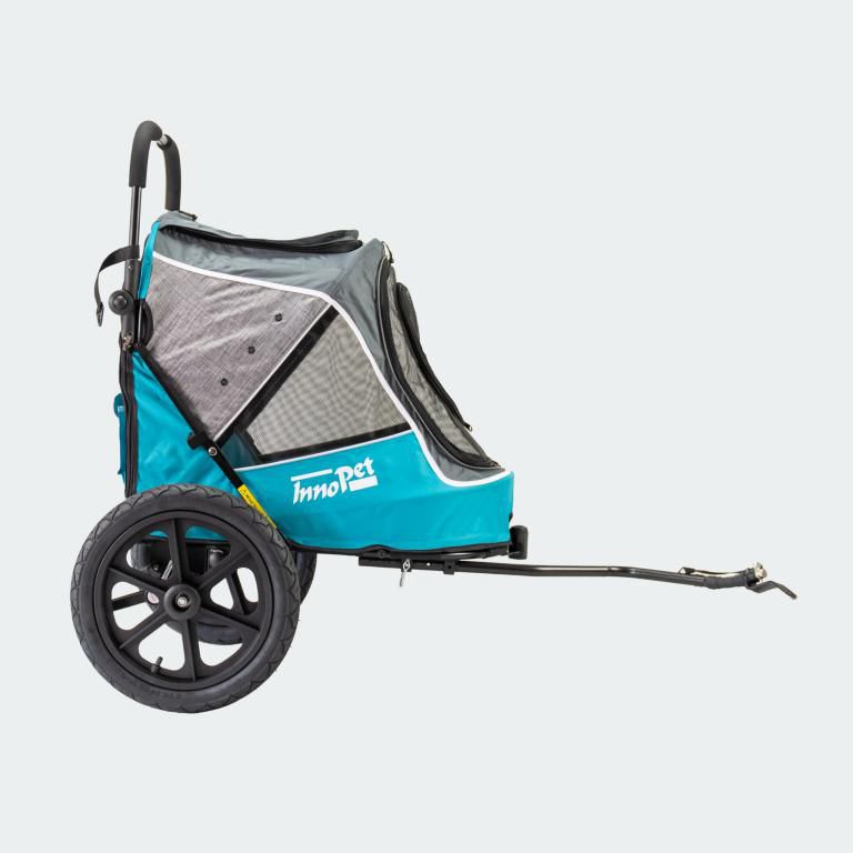 Innopet Sporty Evolution v2.0 Dog Stroller (and Bike Trailer!) - Free Rain Cover - Ocean Blue