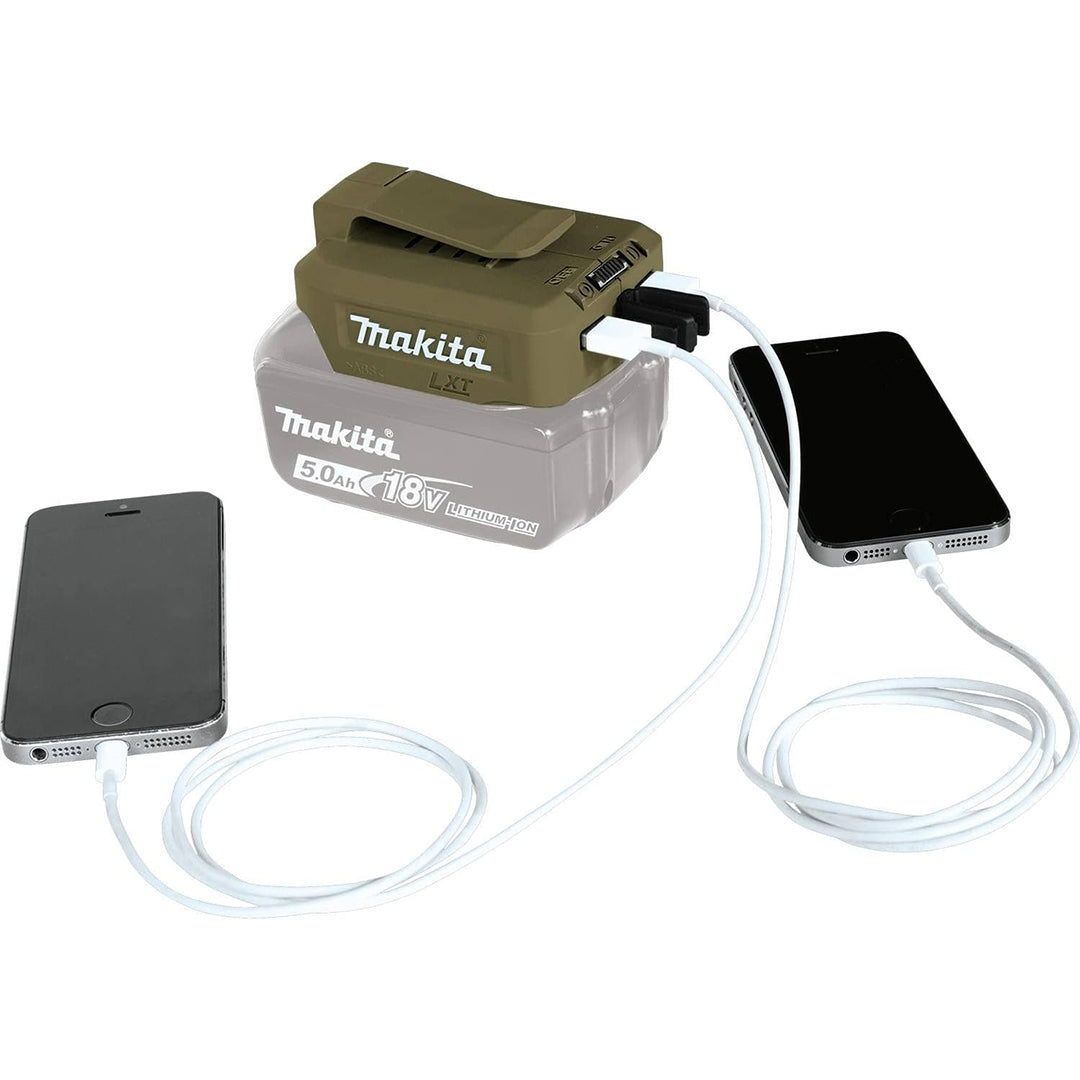 Makita ADP05 – 18V LXT Battery-Powered USB Charger for On-the-Go Power