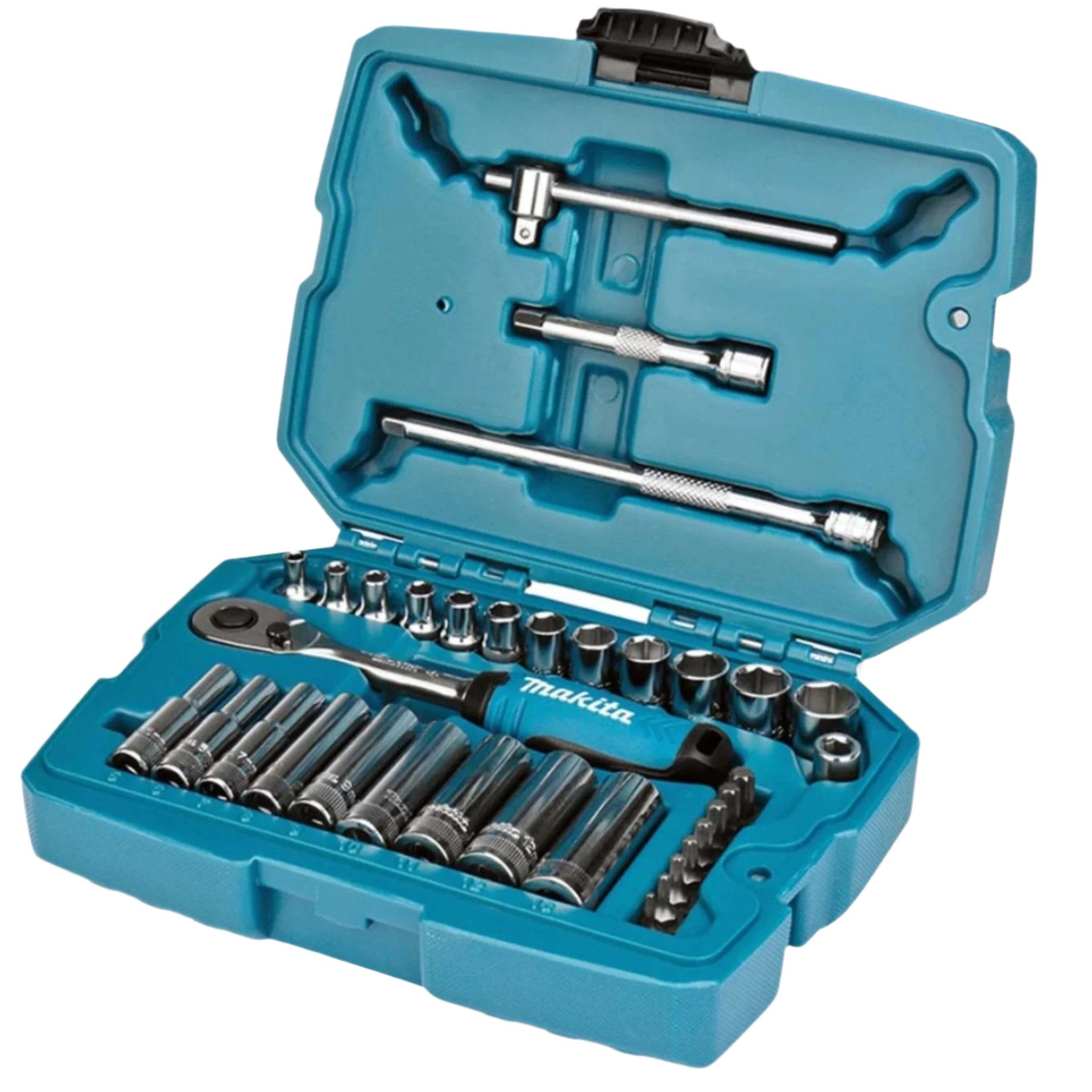 Makita Socket & Tool Set (34-Piece) – Built for Precision, Ready for Any Task