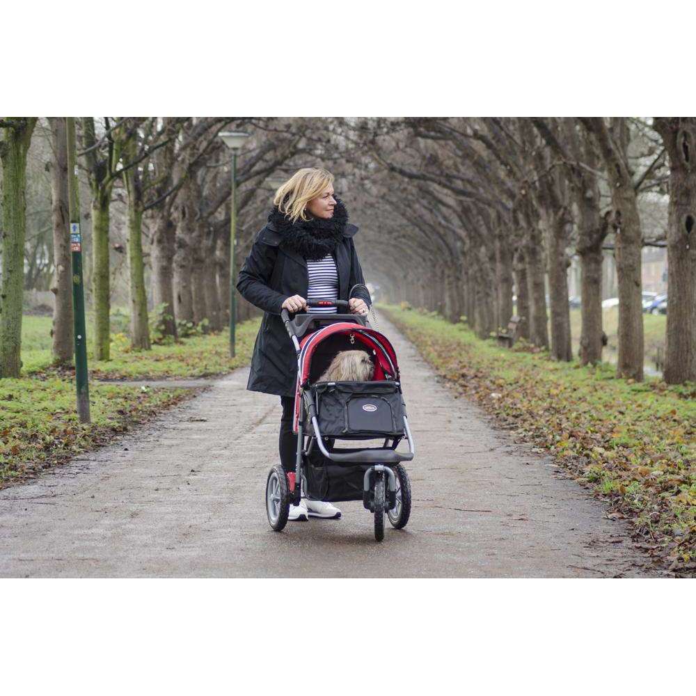 Innopet Comfort EFA ECO Dog Stroller v2.0  - Red & Black